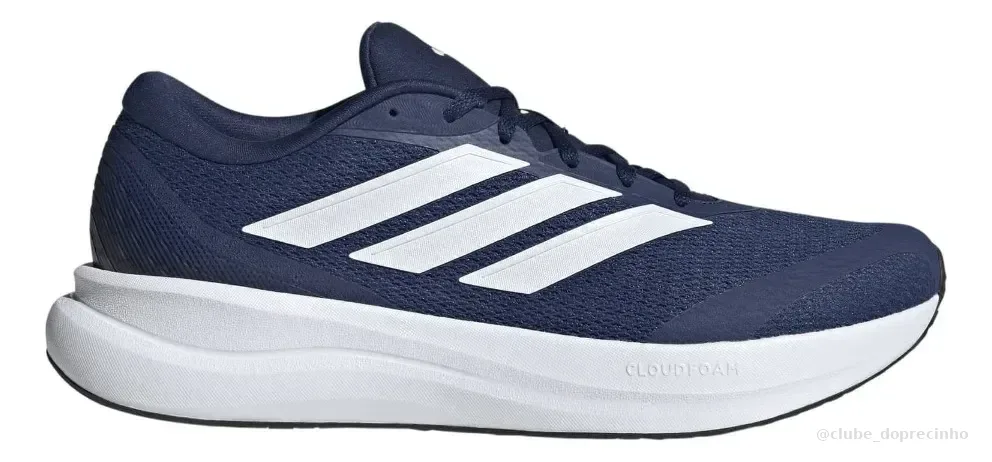 Tênis De Corrida Masculino Runfalcon 6 Cloudfoam adidas Azul Lisa 42 Br