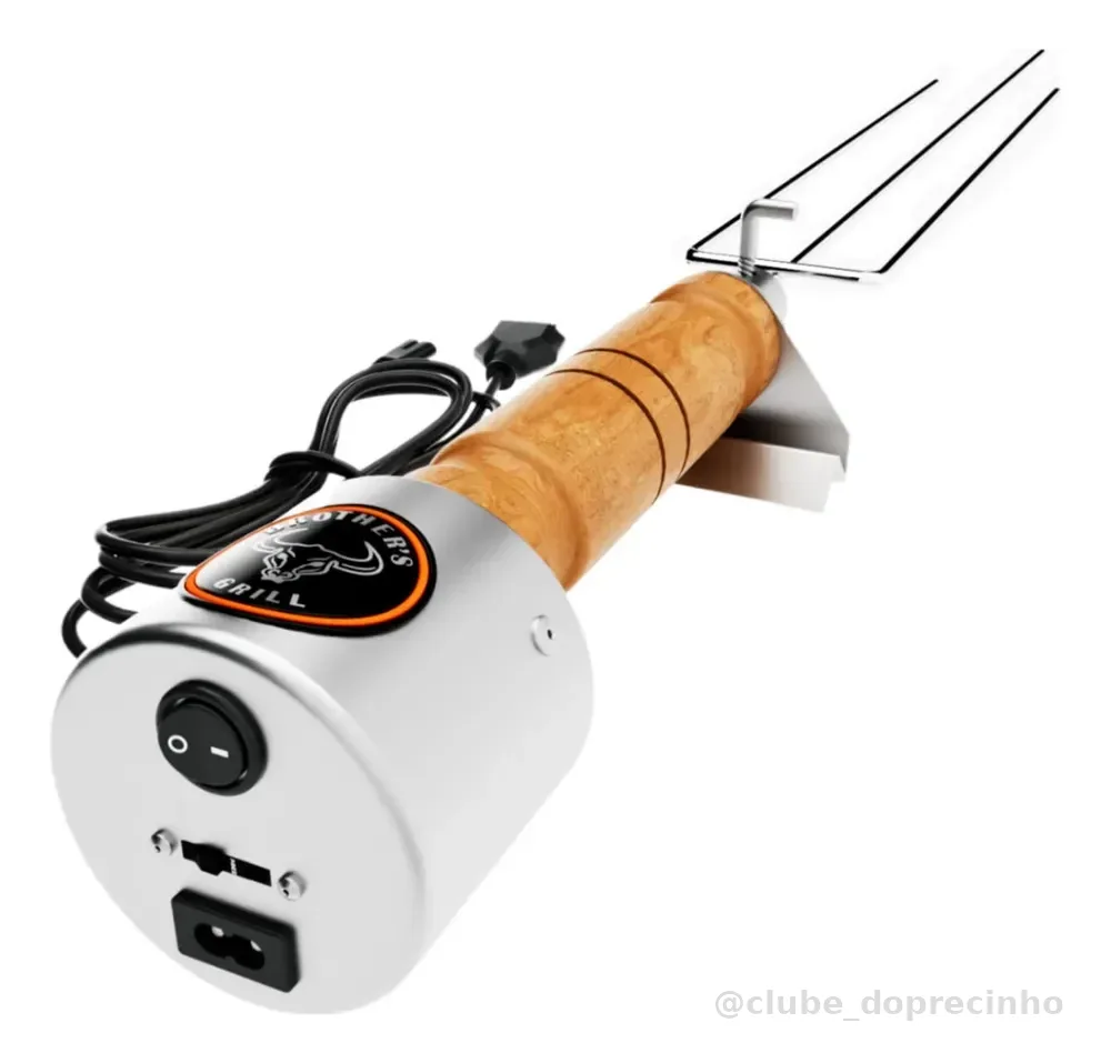 Espeto Giratório Elétrico Churrasco Brothers Grill Master