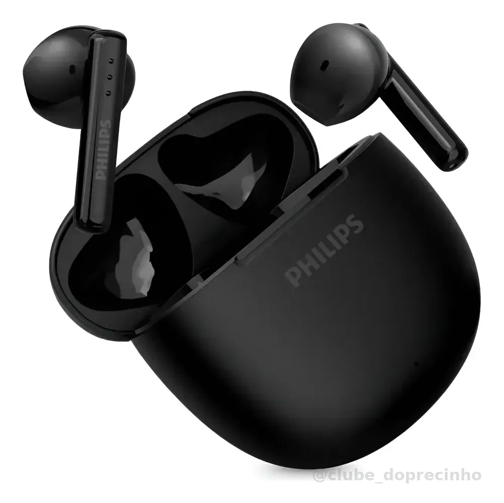 Fone Ouvido Sem Fio Bluetooth 5.4 Philips Tat1139 Original Preto