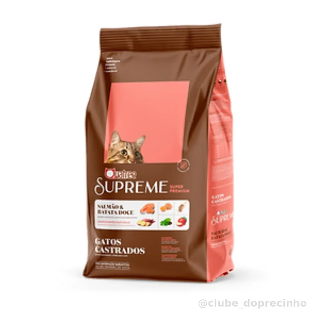 QUATREE SUPREME GATOS CASTRADOS SALMAO 10.1KG