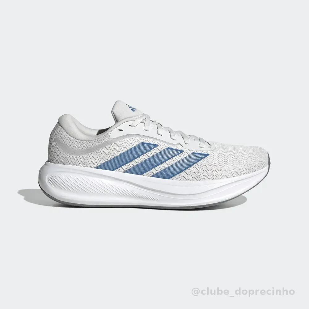 Tênis Masculino E Feminino Response Runner 2 adidas Branco Lisa 40 Br