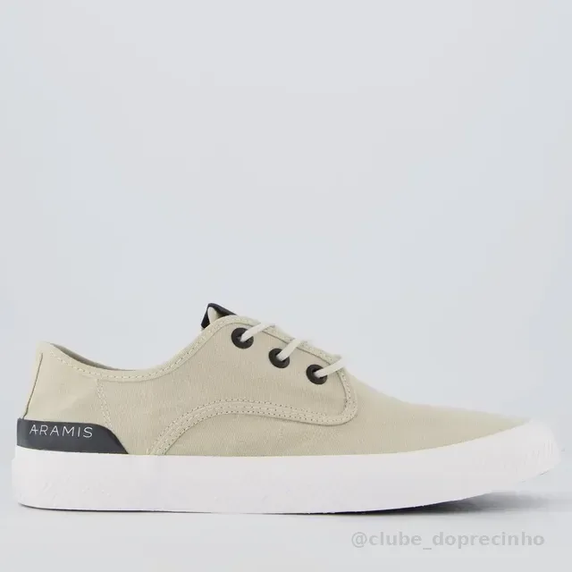Tênis Aramis Daily Dock Canvas Areia