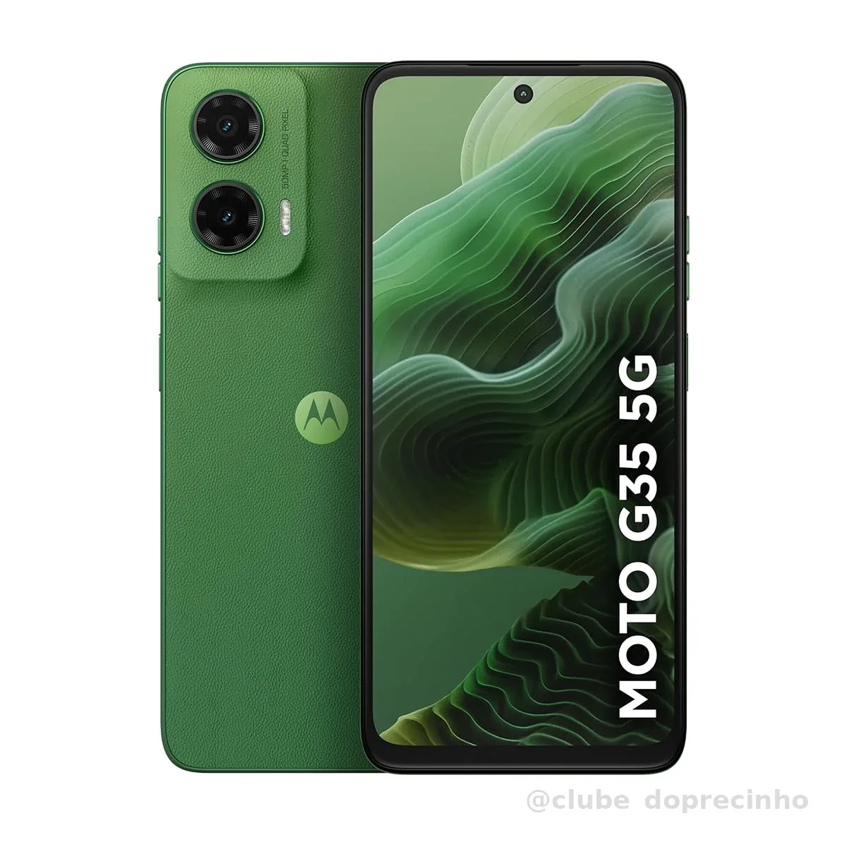 Smartphone Motorola Moto g35 5G - 128GB 12GB (4GB RAM+8GB Ram Boost) e Camera 50MP com AI NFC Tela 6.7" com Superbrilho - Verde