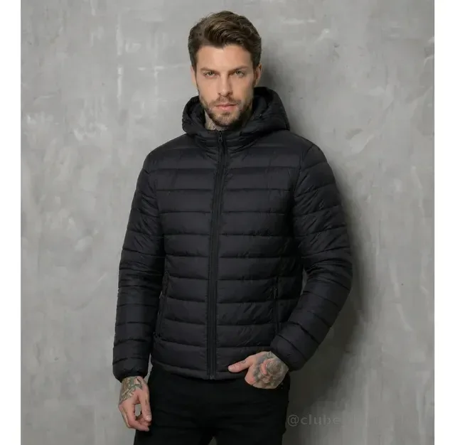 Jaqueta Puffer De Frio  Blusa Impermeável Inverno Intenso