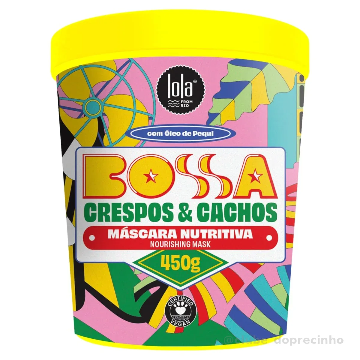 Bossa Mascara Capilar 450G - Lola Cosmetics