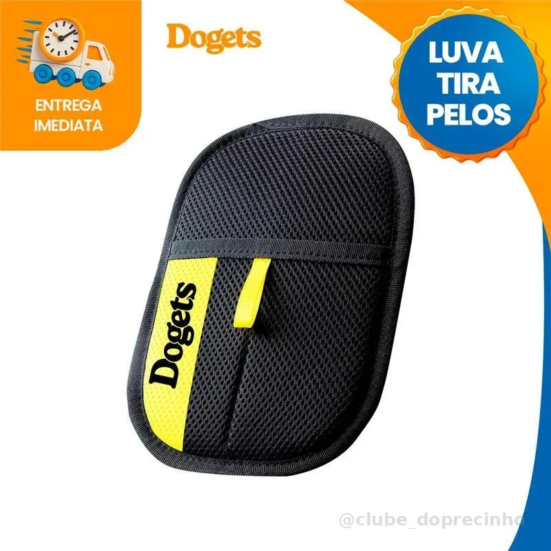 Luva Removedora de Pelos Eletrostática Prática Removedor de Pelos Pet Fácil e Rápido Reutilizável