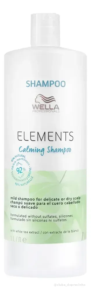 Wella Professionals Elements Calming - Shampoo 1l
