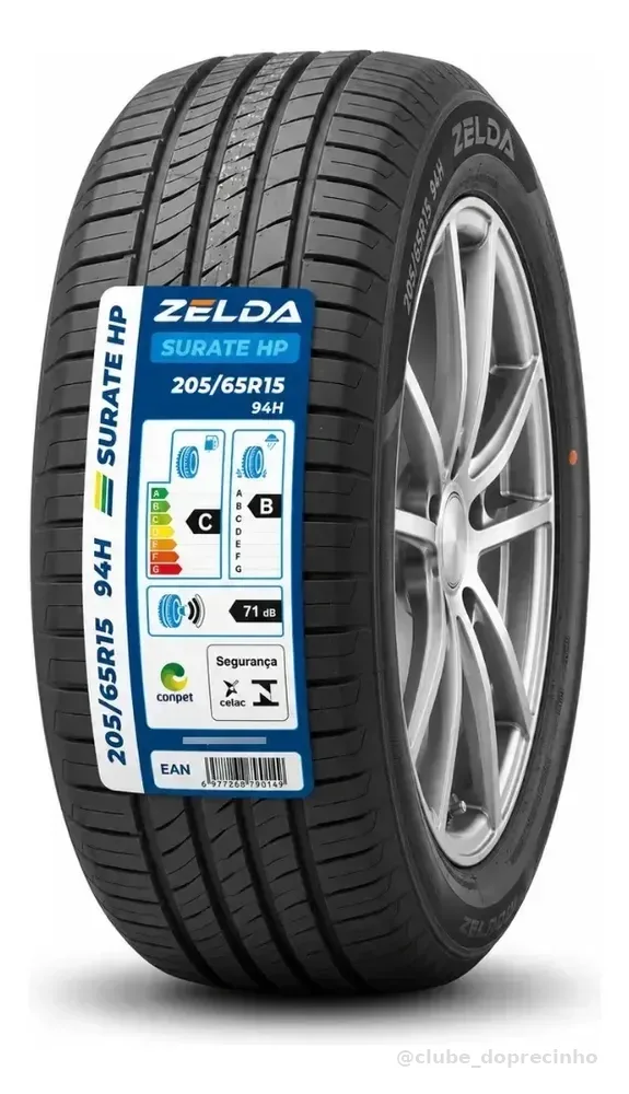 Pneu Zelda 205/65r15 94h Hp, Aro 15 H