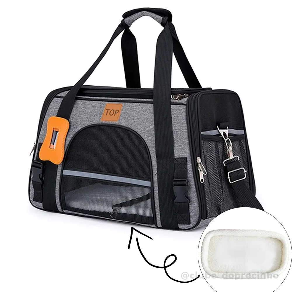 mochila petcaixa de transporte Bolsa Luxo para Transporte Pet Avião Para Cães E Gatos mochila gato mochila