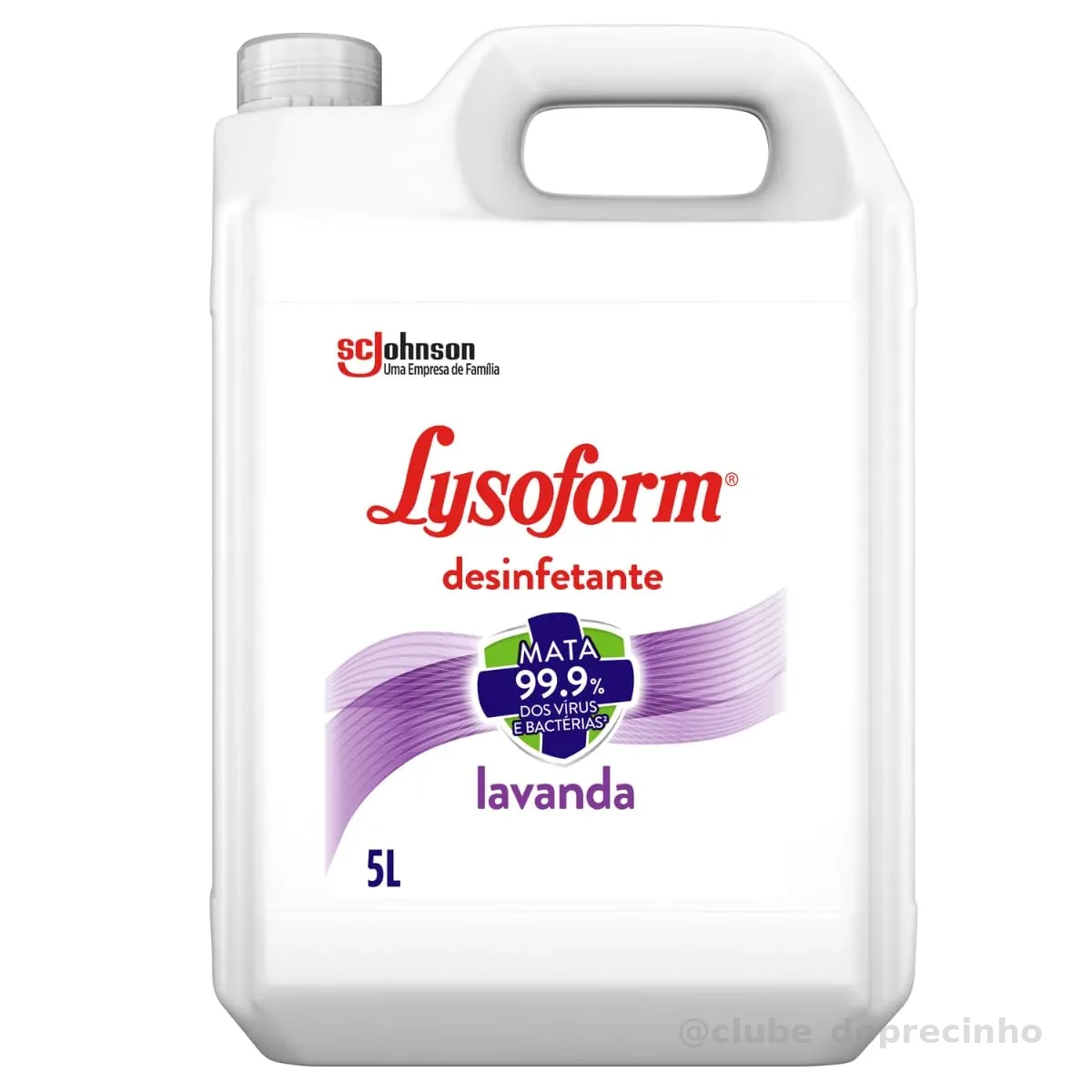 Lysoform Lavanda, Desinfetante Líquido, Limpeza Casa, 5L