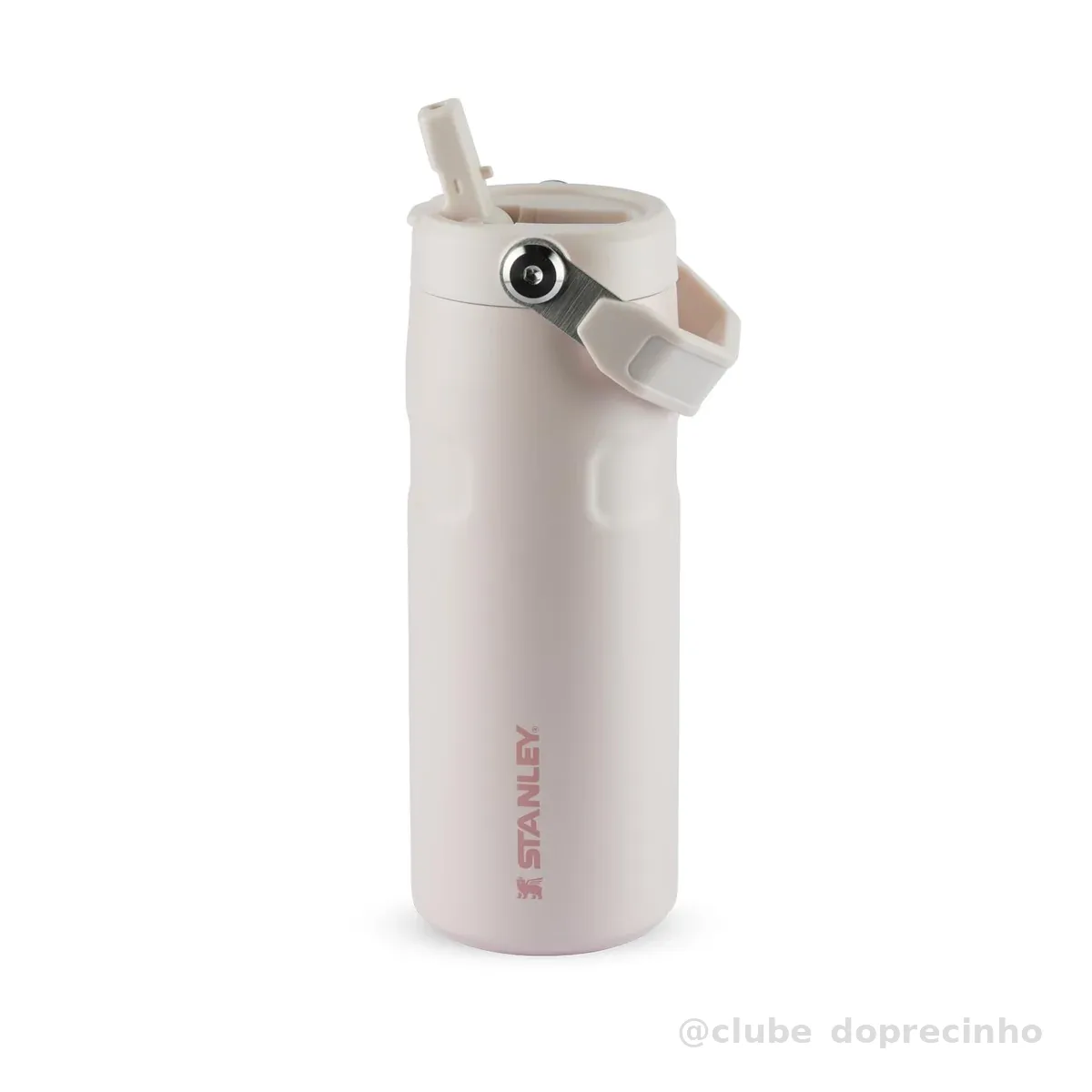 Stanley Garrafa Térmica Aerolight Iceflow Flip Straw Rose Quartz | 473 ML