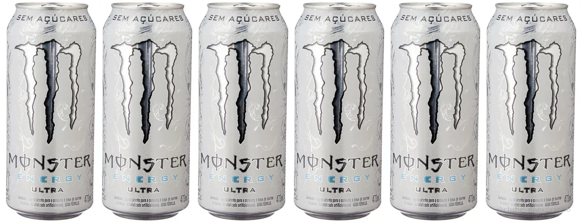 Pack de Monster Ultra 473ml - Unidade 6 unidades