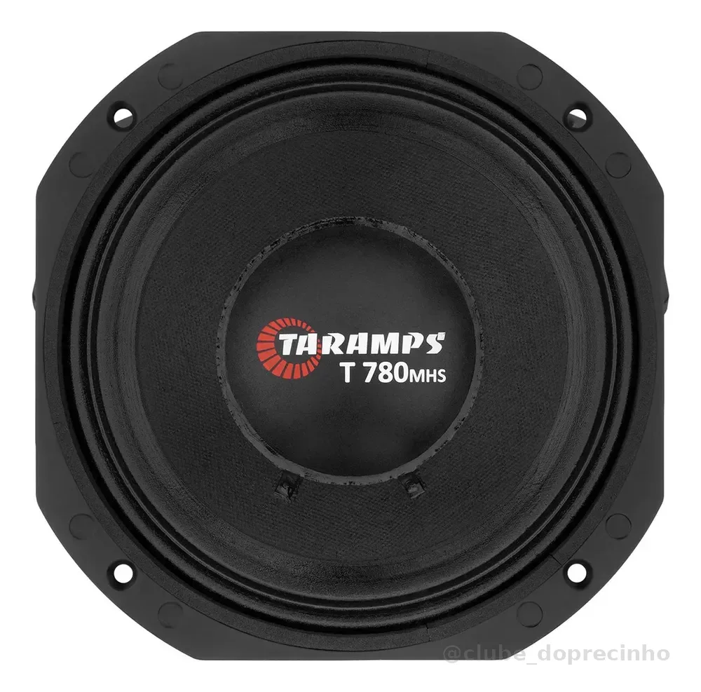 Woofer Taramps T 780 MHS 8" de 390W RMS para Som Automotivo