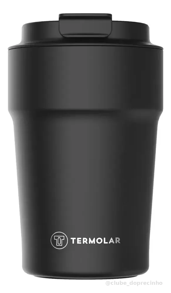 Termolar Uniq Copo Termico 380ml Café Chá Preto