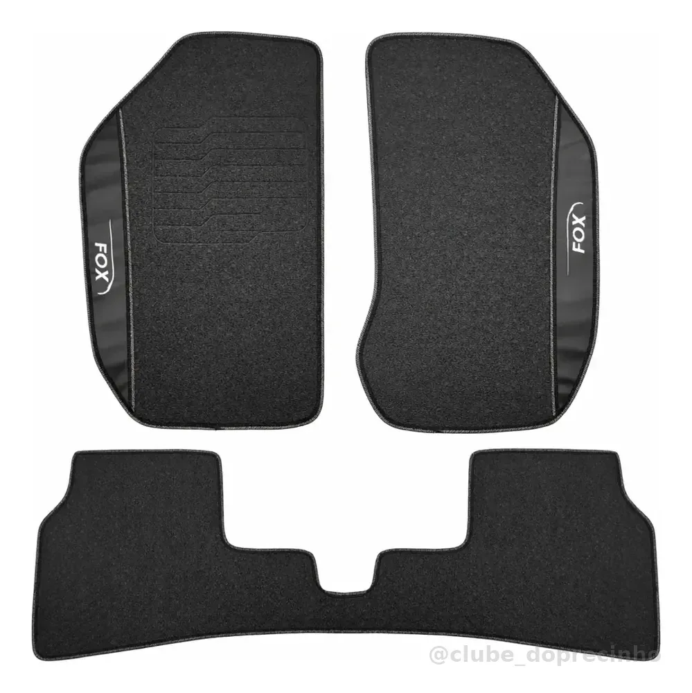 Tapete Para Carro Emborrachado Personalizado Escolha Modelo Fox 2003 A 2013