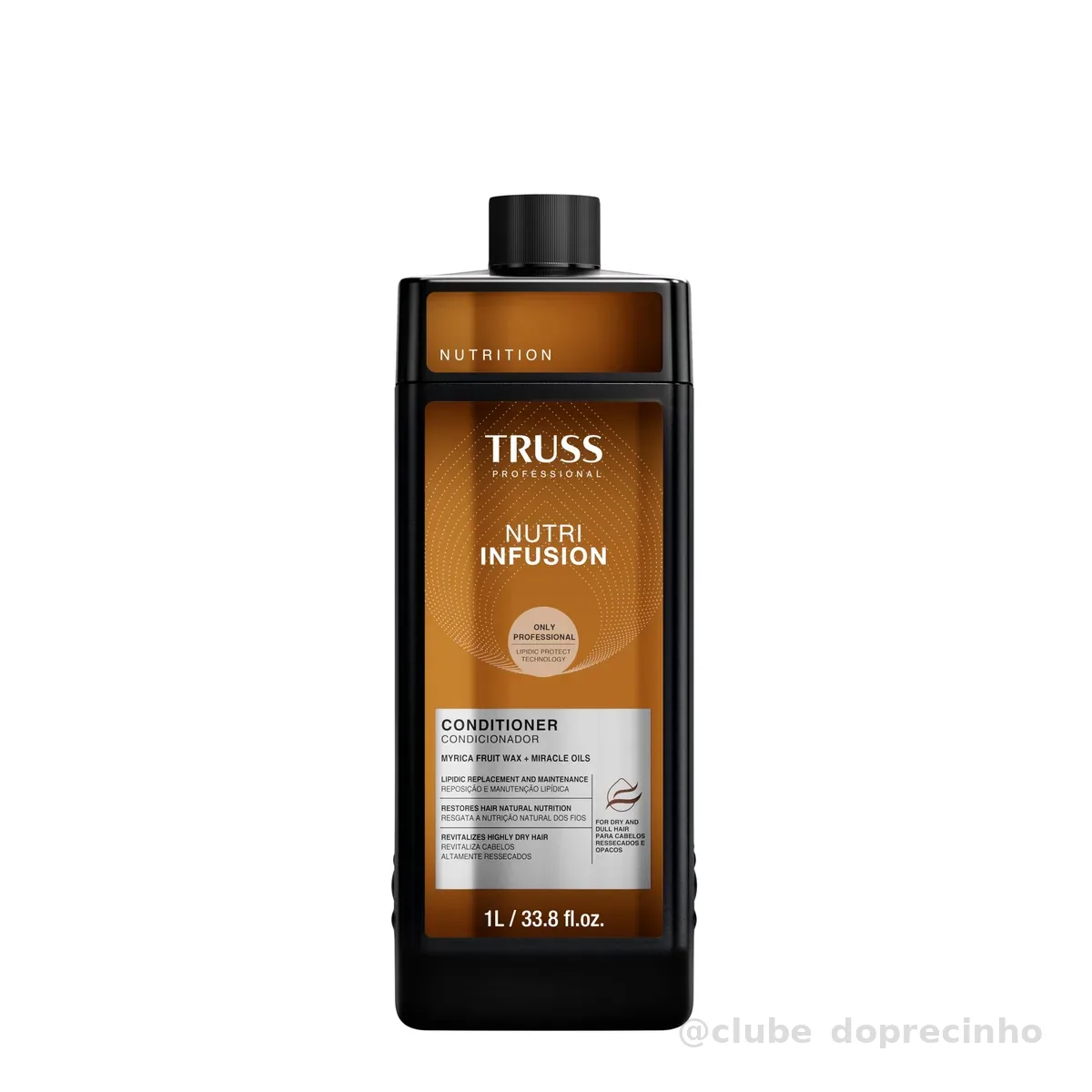 Truss Refil Condicionador Nutri Infusion | Nutrição Profunda e Brilho Excepcional | 1L