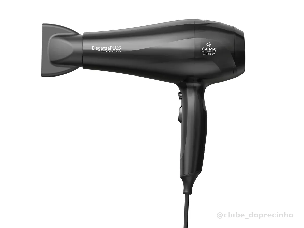 GA.MA ITALY Secador de Cabelo Gama Eleganza Plus Ceramic Ion 2100W 220v