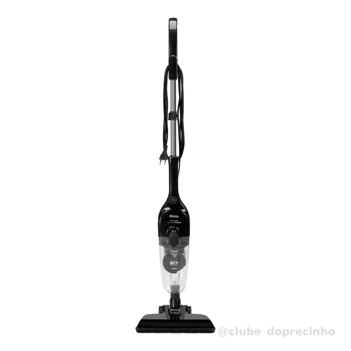 Aspirador de Pó Philco Vertical 2 em 1 1450w Preto Pas1600p - 127