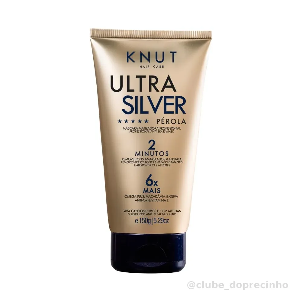 KNUT Hair Care Knut Ultra Silver Pérola 150G