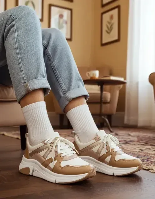 Tenis Modare Napa Feminino Plataforma Alta Casual Chunky