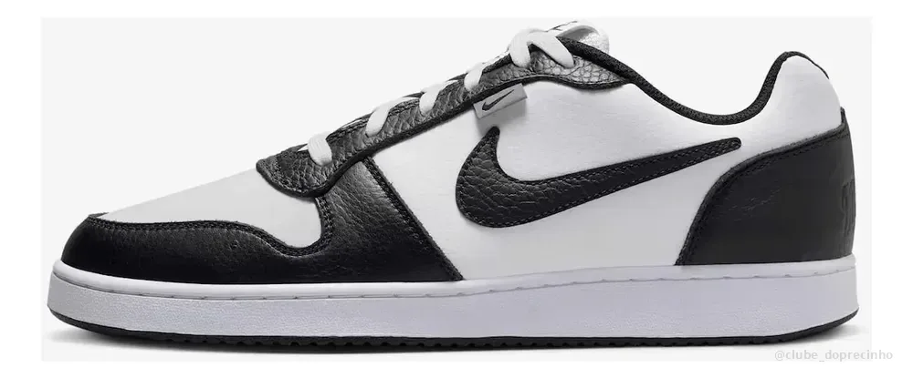 Tênis Nike Ebernon Low Premium Masculino Branco/preto 40 Br