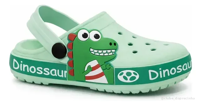 Babuche Dinossauro Chinelo Infantil Dinossauro Dino Jurassic