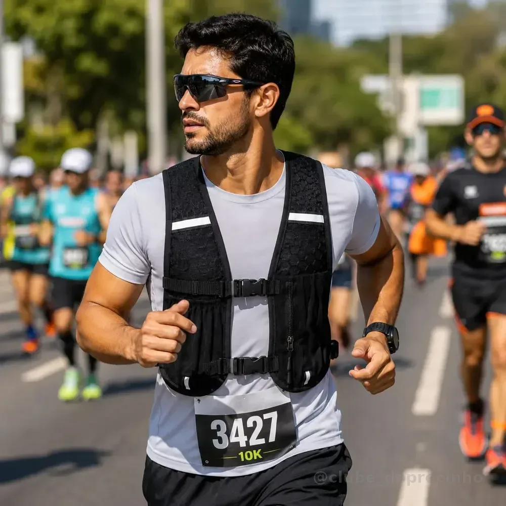 Colete De Hidratação P/ Corrida E Esportes Unissex Reflexivo