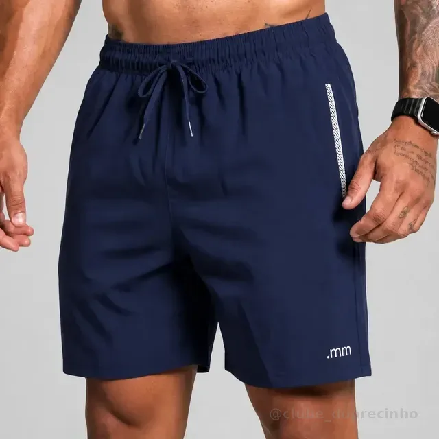 Bermuda Masculina Tactel Short Academia Treino Plus Size G3