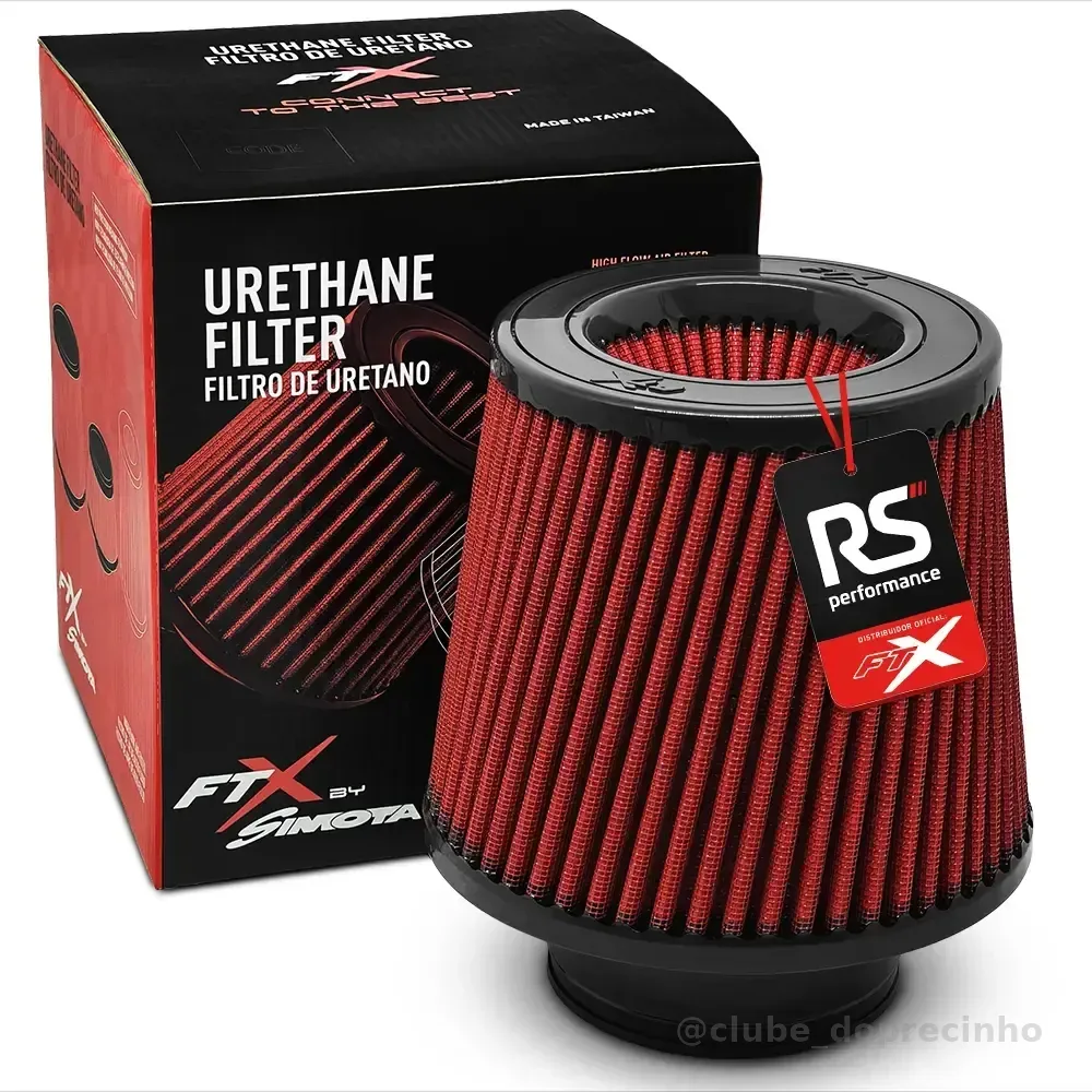 Filtro Ar Esportivo Ftx Duplo Fluxo Universal ( Sup K&n )