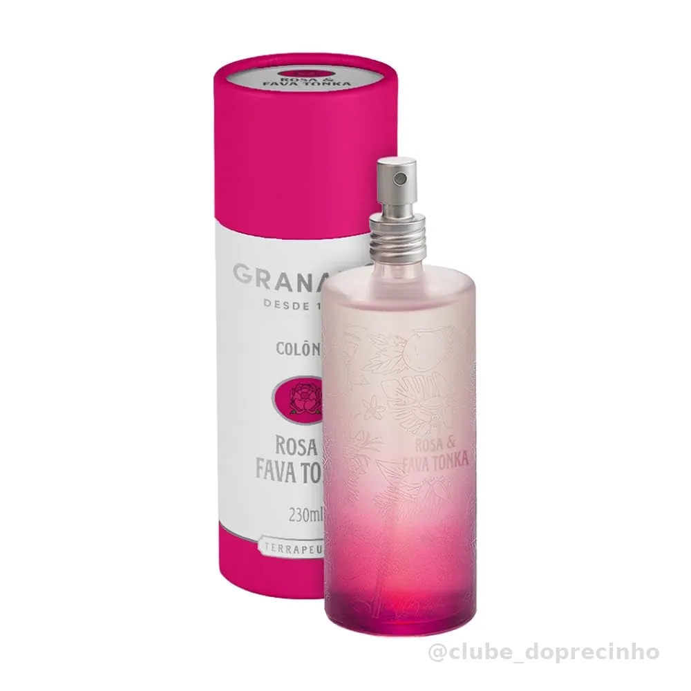 Granado Colônia Terrapeutics, Rosa & Fava Tonka, 230ml