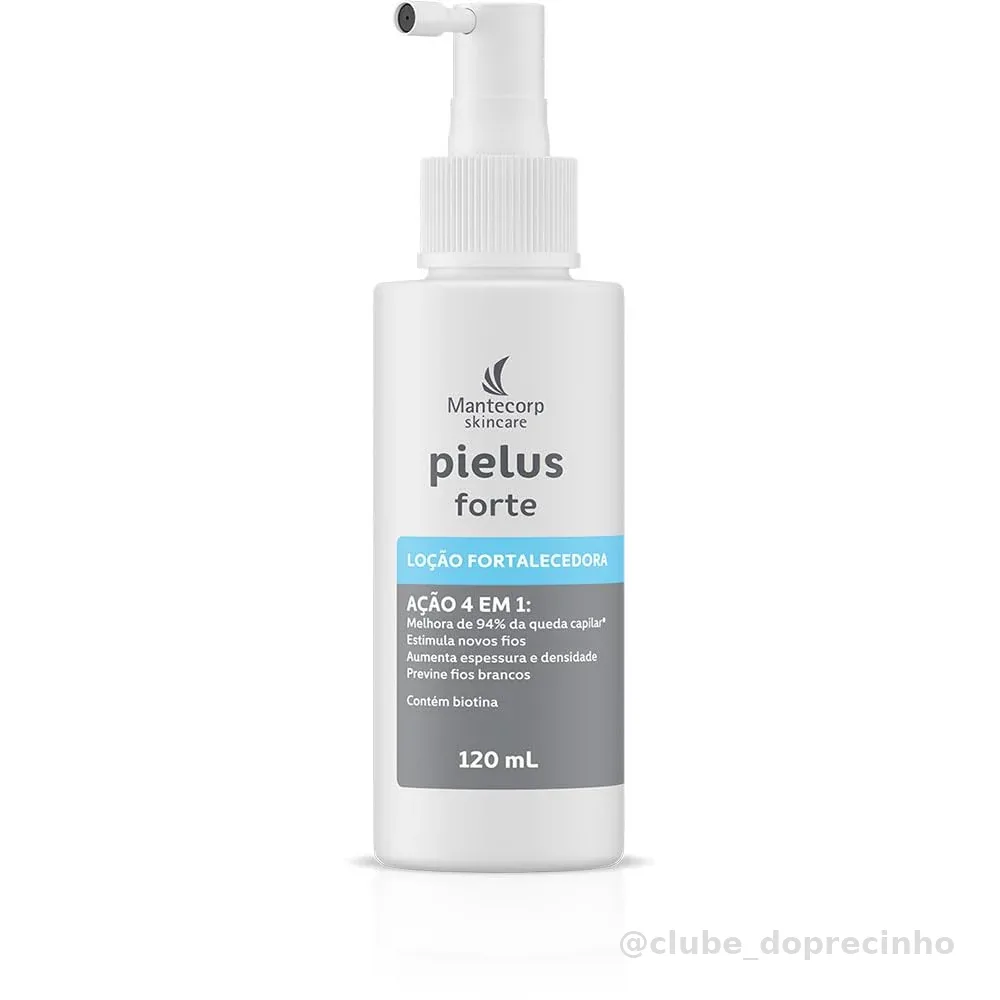 Loção Fortalecedora Antiqueda Pielus Forte 120ml Mantecorp Skincare