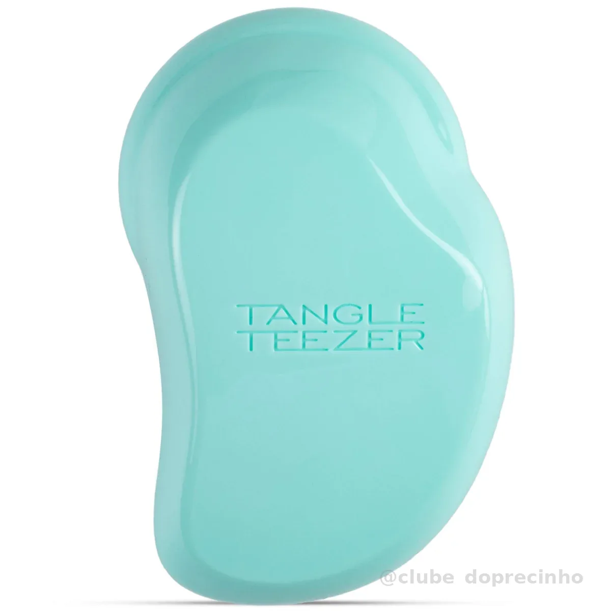 Tangle Teezer - Escova de cabelo desembaraçadora The Original Mini para todos os tipos de cabelo, úmido e seco. Cor: Verde água