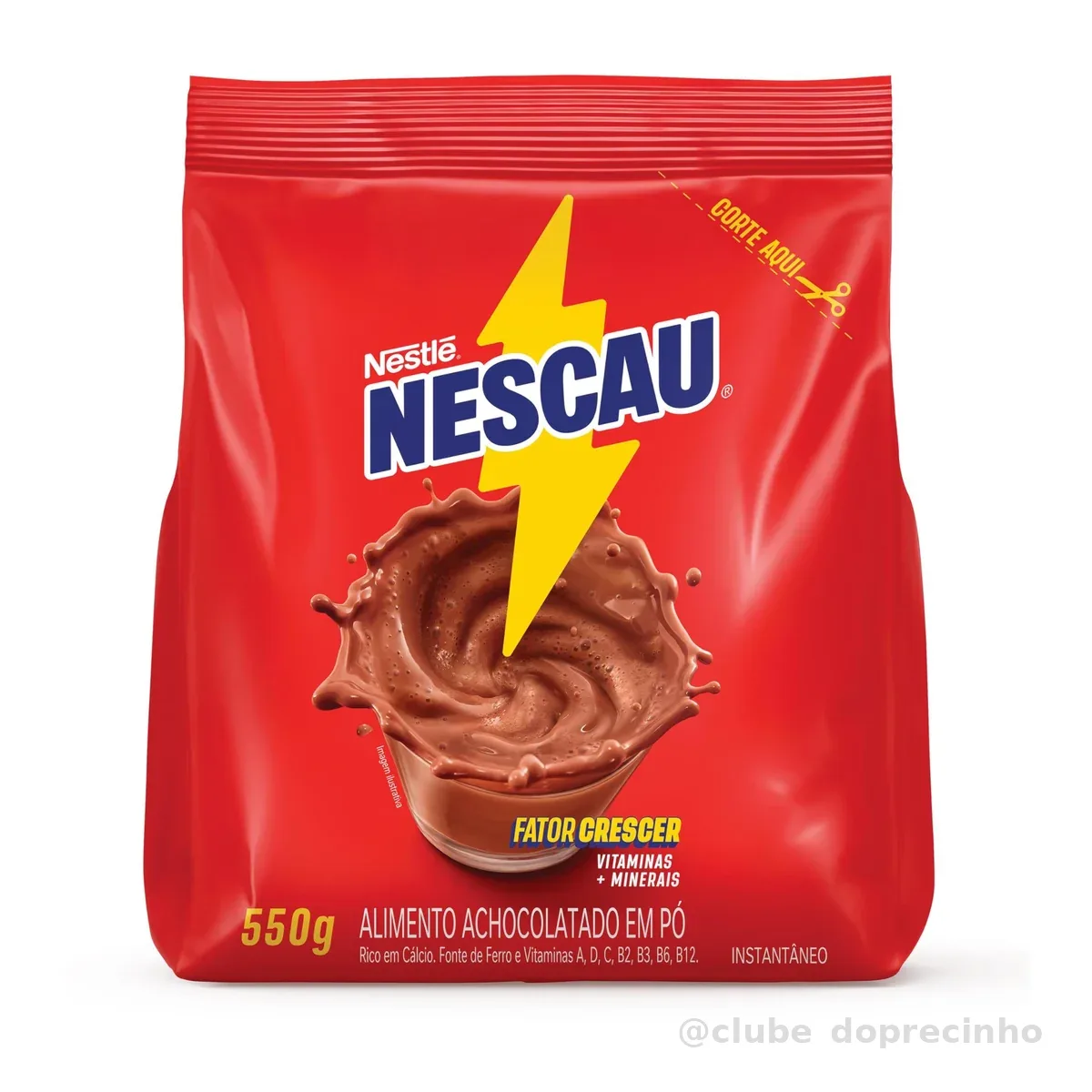Achocolatado em Pó Nescau 550G