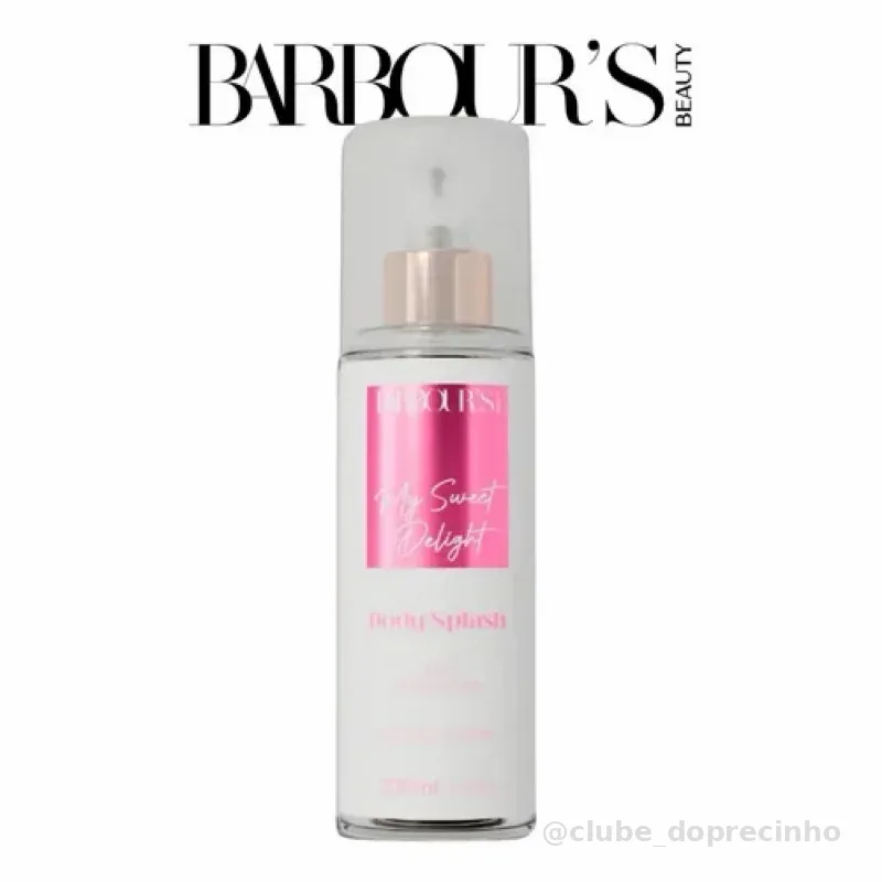 Body Splash Barbours My Sweet Delight Desodorante Colônia Corporal 200ml Inspirado Marly Delina