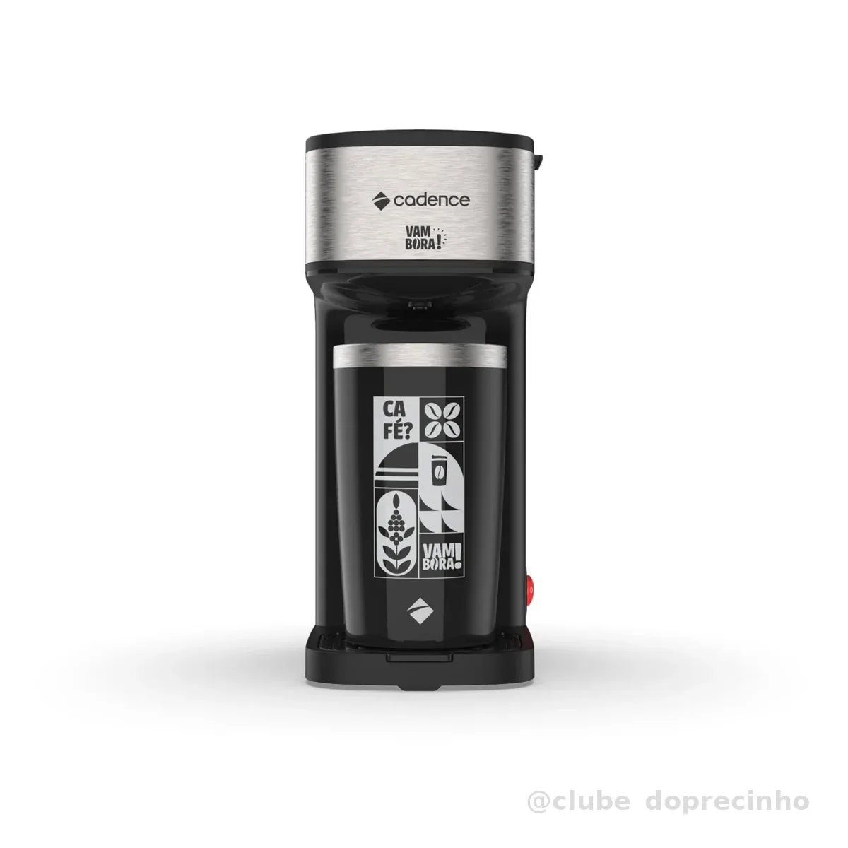 Cadence Cafeteira Elétrica VamBora, 470ML, CAF207, 127V