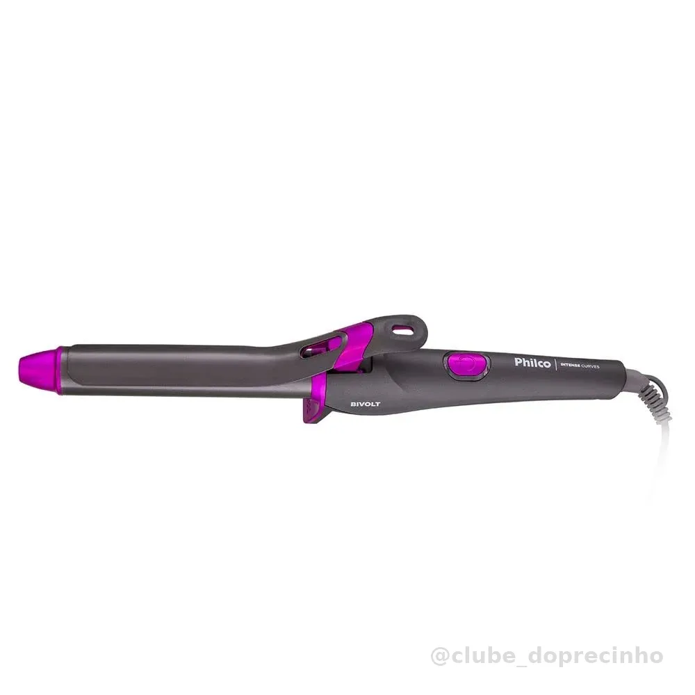 Cacheador Phico Cachos de 25mm. Revestimento em cerâmica, PEC15 Intense Curves Bivolt