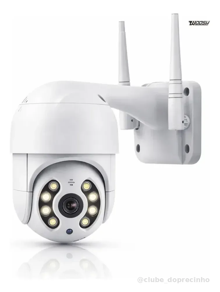 Câmera De Segurança Wifi Yoosee Externa Mini Dome Full Hd Infravermelho Prova D'água Woosh