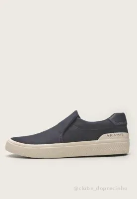 Tênis Masculino Aramis Slip-On Azul Marinho