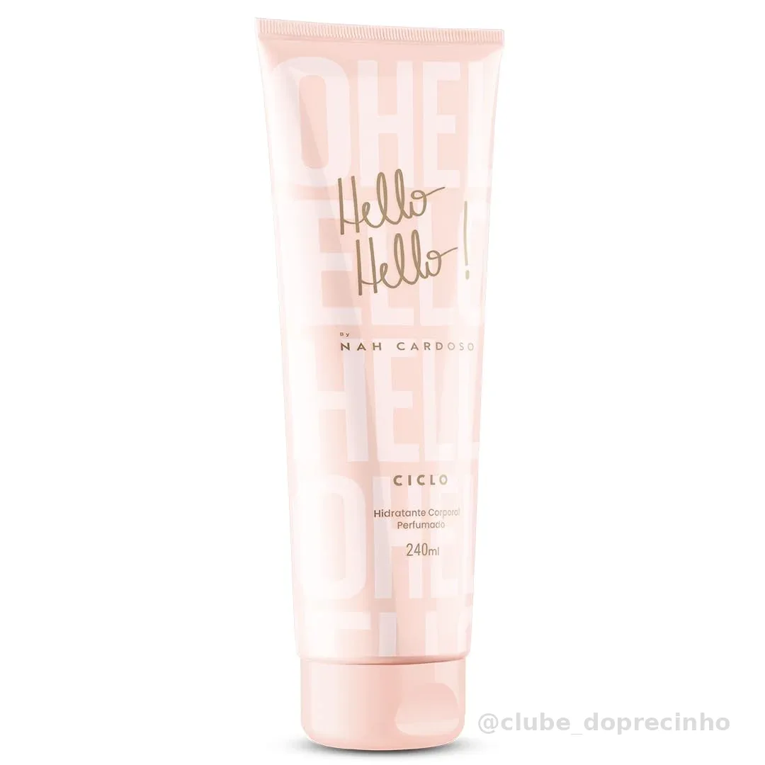 Ciclo Cosméticos Loção Hidratante Nah Hello! Hello! 240Ml