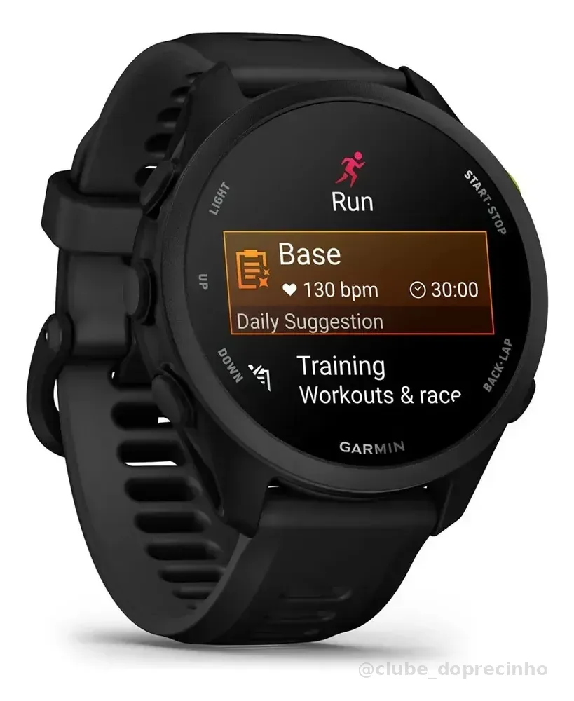 Garmin Relógio Forerunner 70 Preto 42mm Preto 42mm