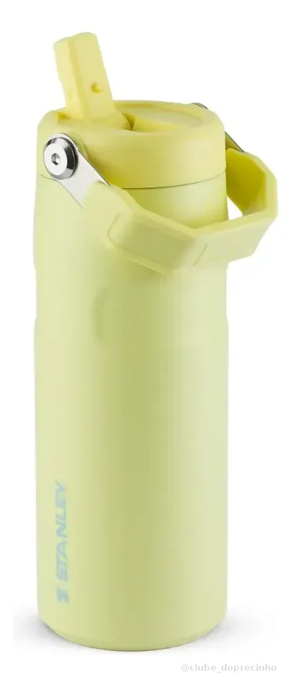 Garrafa Térmica Aerolight Flip Straw Com 473ml Stanley Pomelo Liso