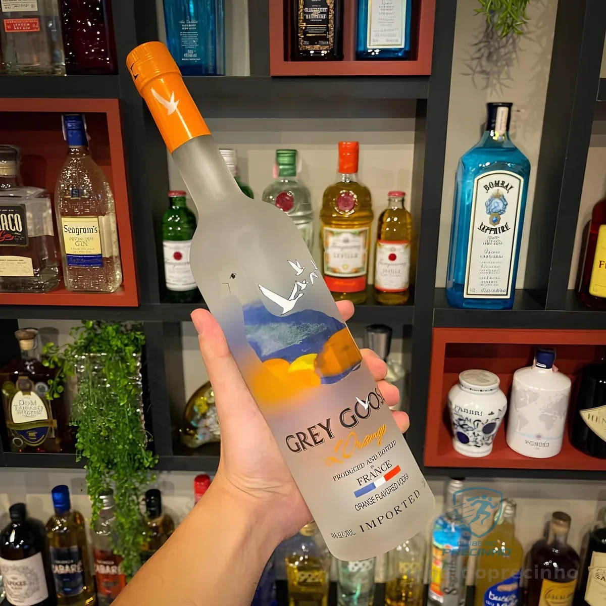 O valor aparece na etapa de finalização do pedido