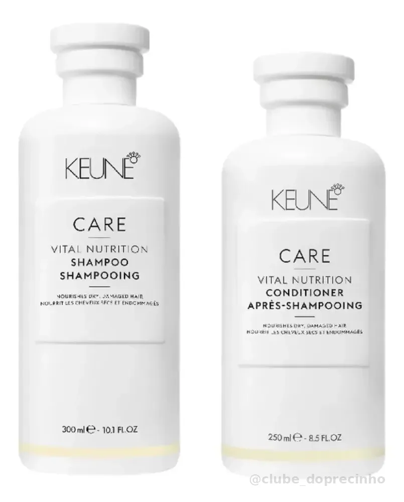 Kit Shampoo + Condicionador Vital Nutrition Keune Care