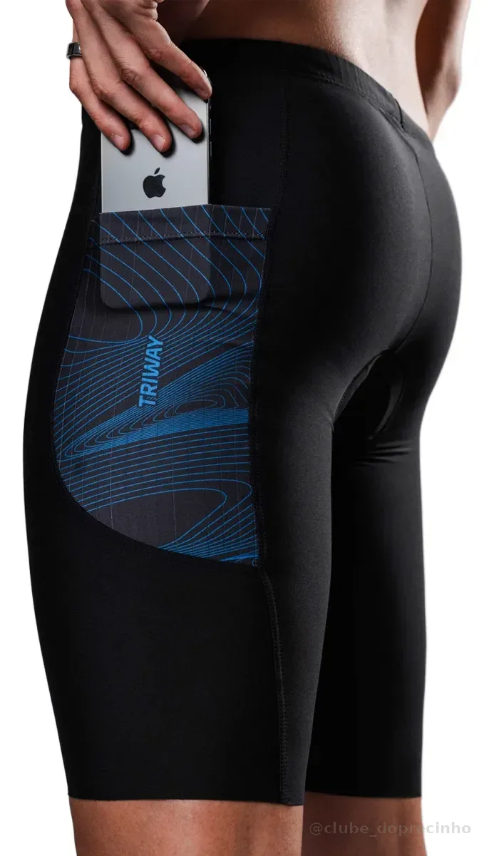 Bermuda De Triathlon Triway Sports Concept Waves Masculino