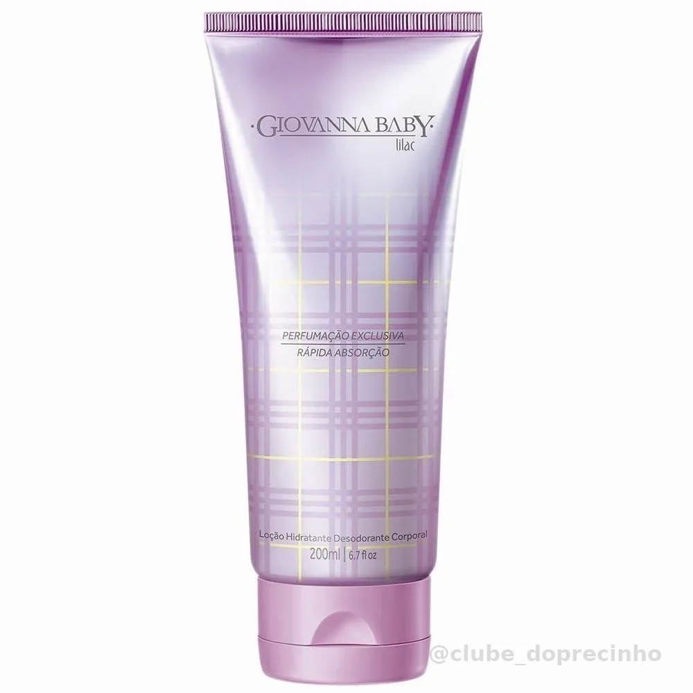 Giovanna Baby - Locao Hidr Giovanna Baby Bisnaga 200Ml Lilac