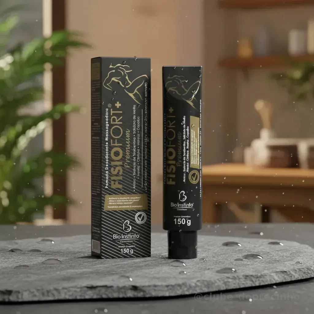 Pomada Fisiofort Premium Bio Instinto - 150g, Alívio e conforto muscular