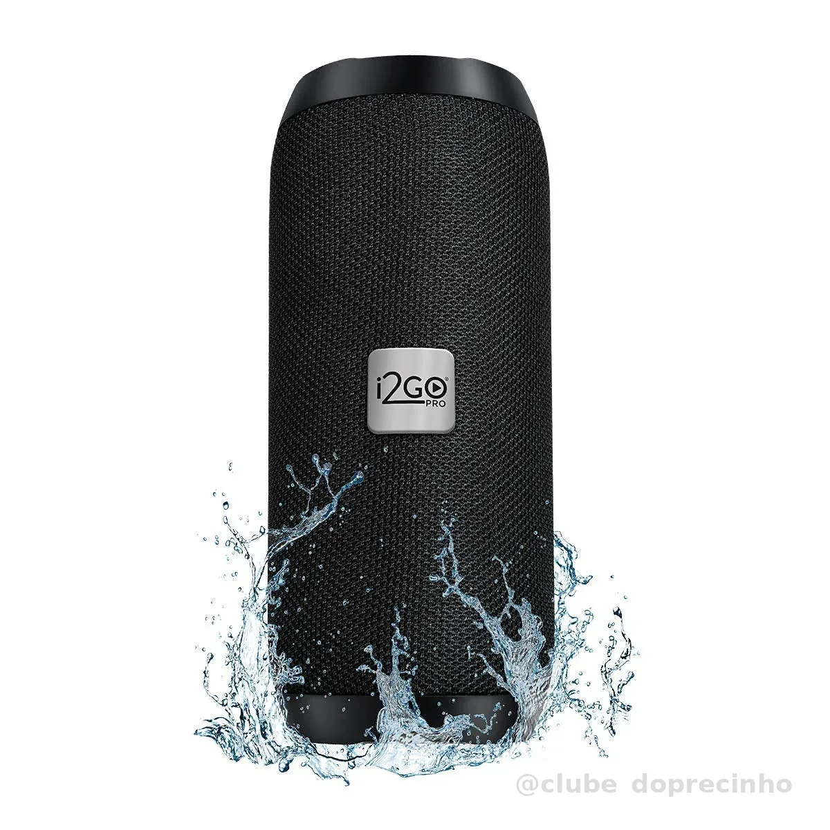 I2GO, Caixa De Som Bluetooth Essential Sound Go, 10W RMS, Resistente à Água, Preto