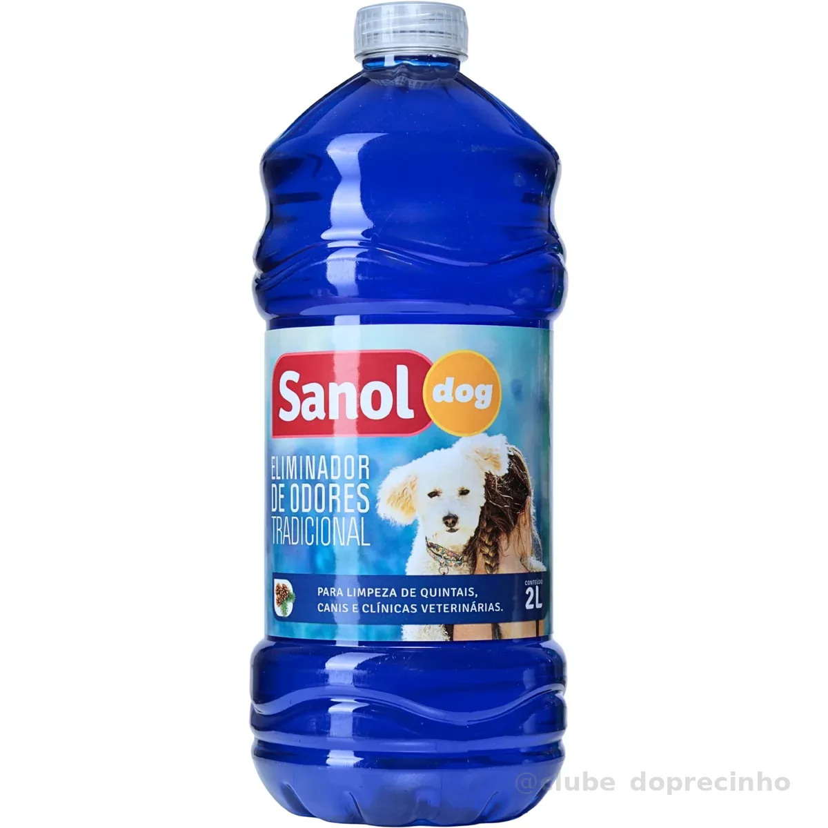 Eliminador de Odores para cães e gatos, Aroma Tradicional, 2 litros