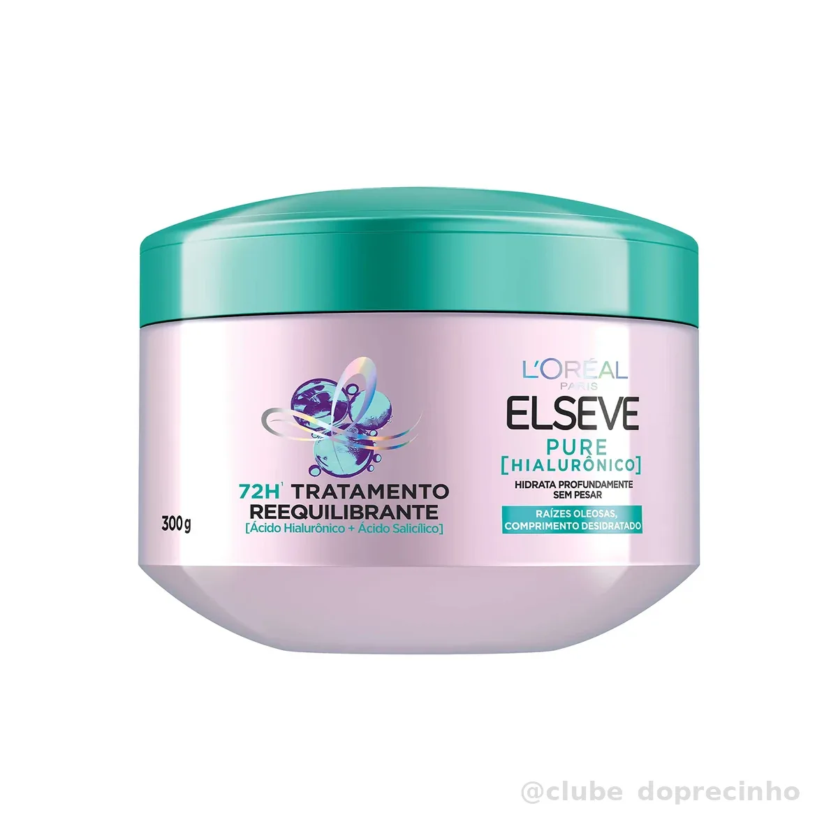 Creme de Tratamento L'Oréal Elseve Pure Hialurônico 300g