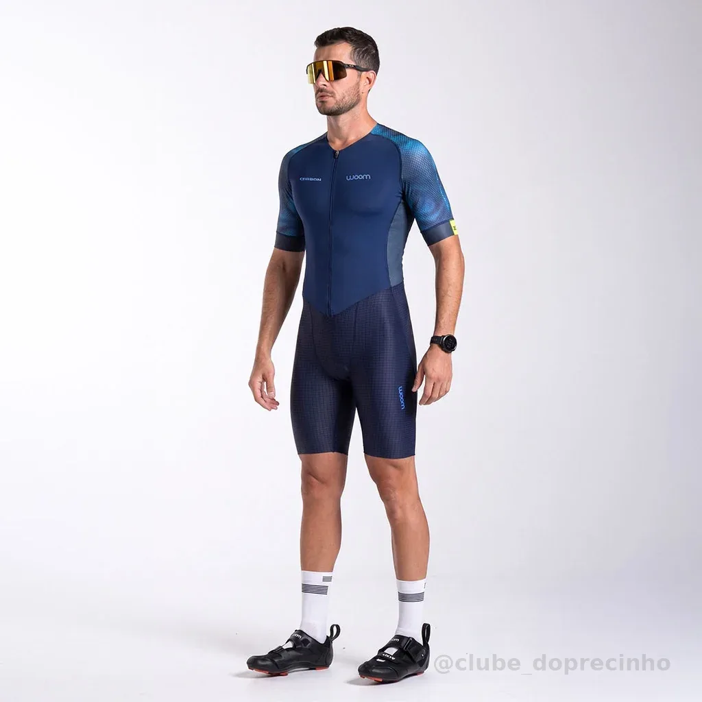 Macaquinho Triathlon c/ manga Carbon Revolution Woom